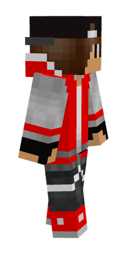 Black skin: body, right side render