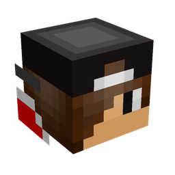 Black skin: head render
