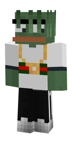 Black skin: body, front render