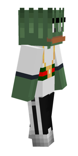 Black skin: body, right side render