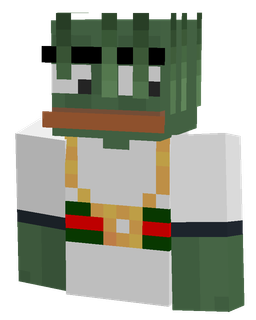 Black skin: bust render