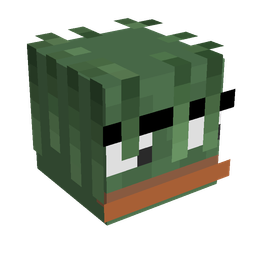 Black skin: head render
