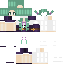 Classic skin: raw texture render