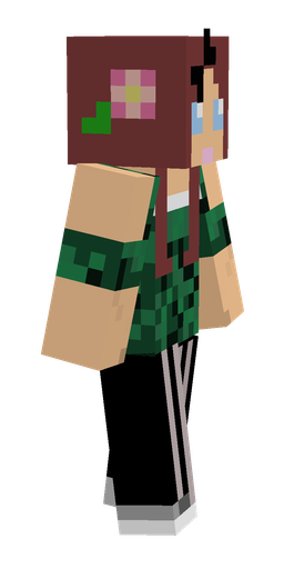 Black skin: body, right side render