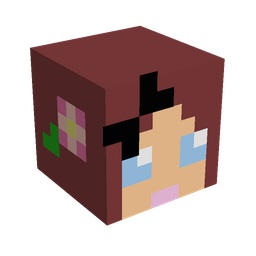 Black skin: head render