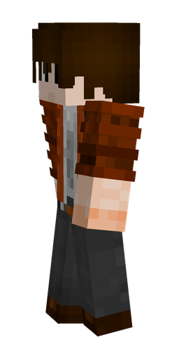 Black skin: body, left side render