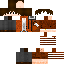 Black skin: raw texture render