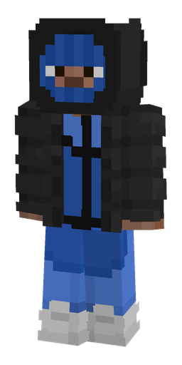 Black skin: body, front render
