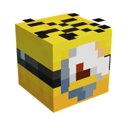 Black skin: head render