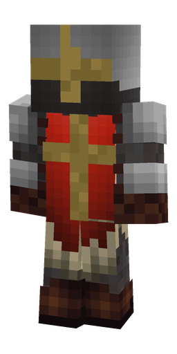Black skin: body, back render