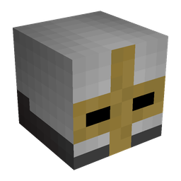 Black skin: head render