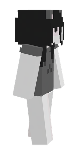 Black skin: body, right side render
