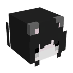 Black skin: head render