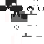 Black skin: raw texture render