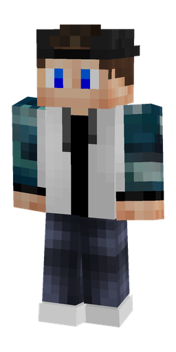 Black skin: body, front render