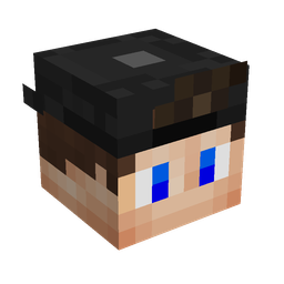 Black skin: head render