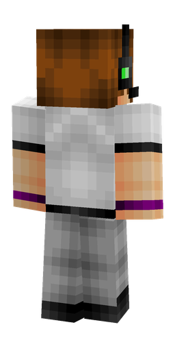 Classic skin: body, back render