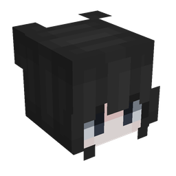 Black skin: head render