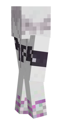 Black skin: body, left side render