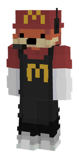Black skin: body, front render