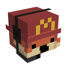 Black skin: head render