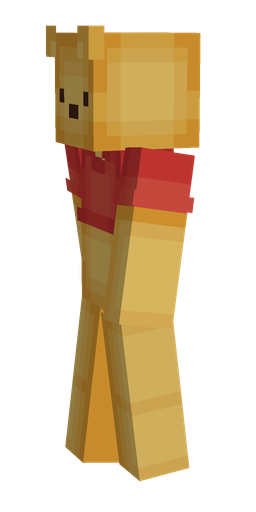 Orange skin: body, left side render