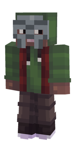 Black skin: body, front render
