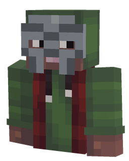 Black skin: bust render