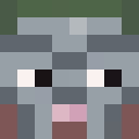 Black skin: face render