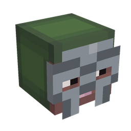 Black skin: head render
