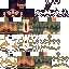 Classic skin: raw texture render