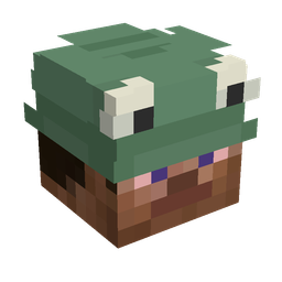 Blue skin: head render