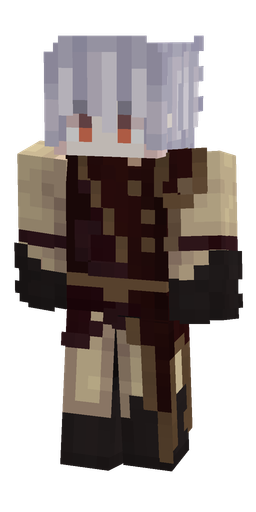 Black skin: body, front render