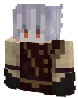 Black skin: bust render