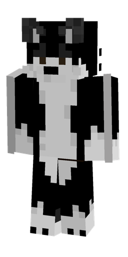 Black skin: body, front render