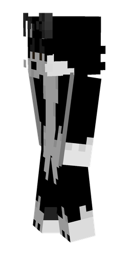 Black skin: body, left side render