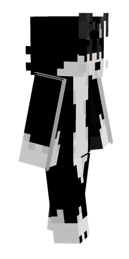 Black skin: body, right side render