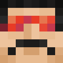 Black skin: face render