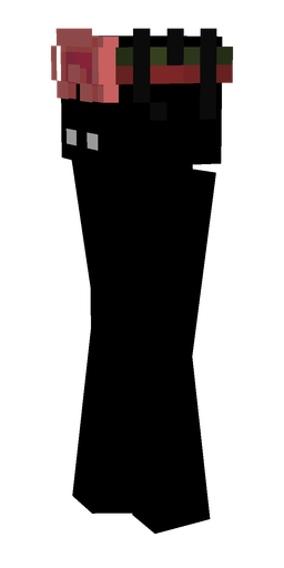 Black skin: body, left side render