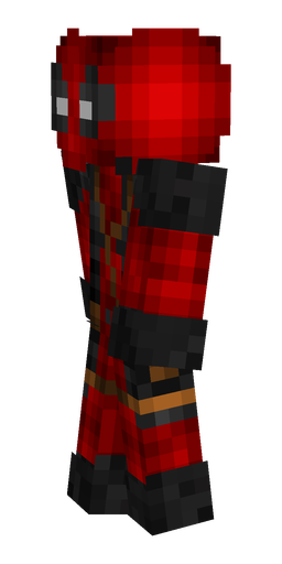 Black skin: body, left side render
