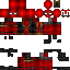 Black skin: raw texture render