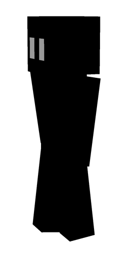 Black skin: body, left side render