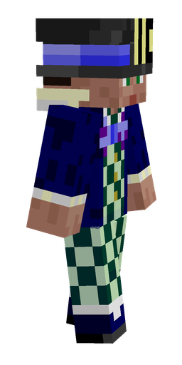 Black skin: body, right side render