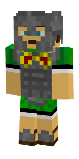 Black skin: body, front render