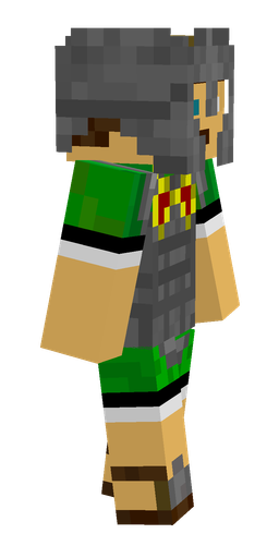Black skin: body, right side render