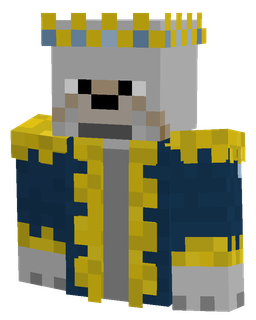 Blue skin: bust render