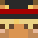 Brown skin: face render