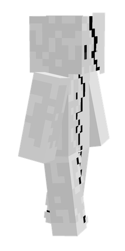 Black skin: body, right side render