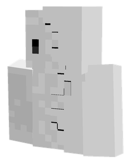 Black skin: bust render