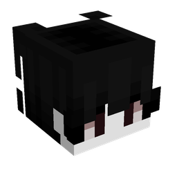 Black skin: head render